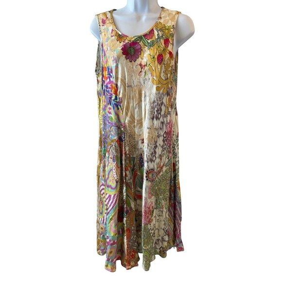 Johnny Was “Alyssa” Maxi Dress Size Medium - Picture 3 of 7